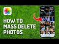 How to Mass Delete Photos on iPhone 15 Pro - Full Guide