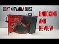 Boat Nirvanaa  Bliss Earphone Unboxing And Review | India in Hindi