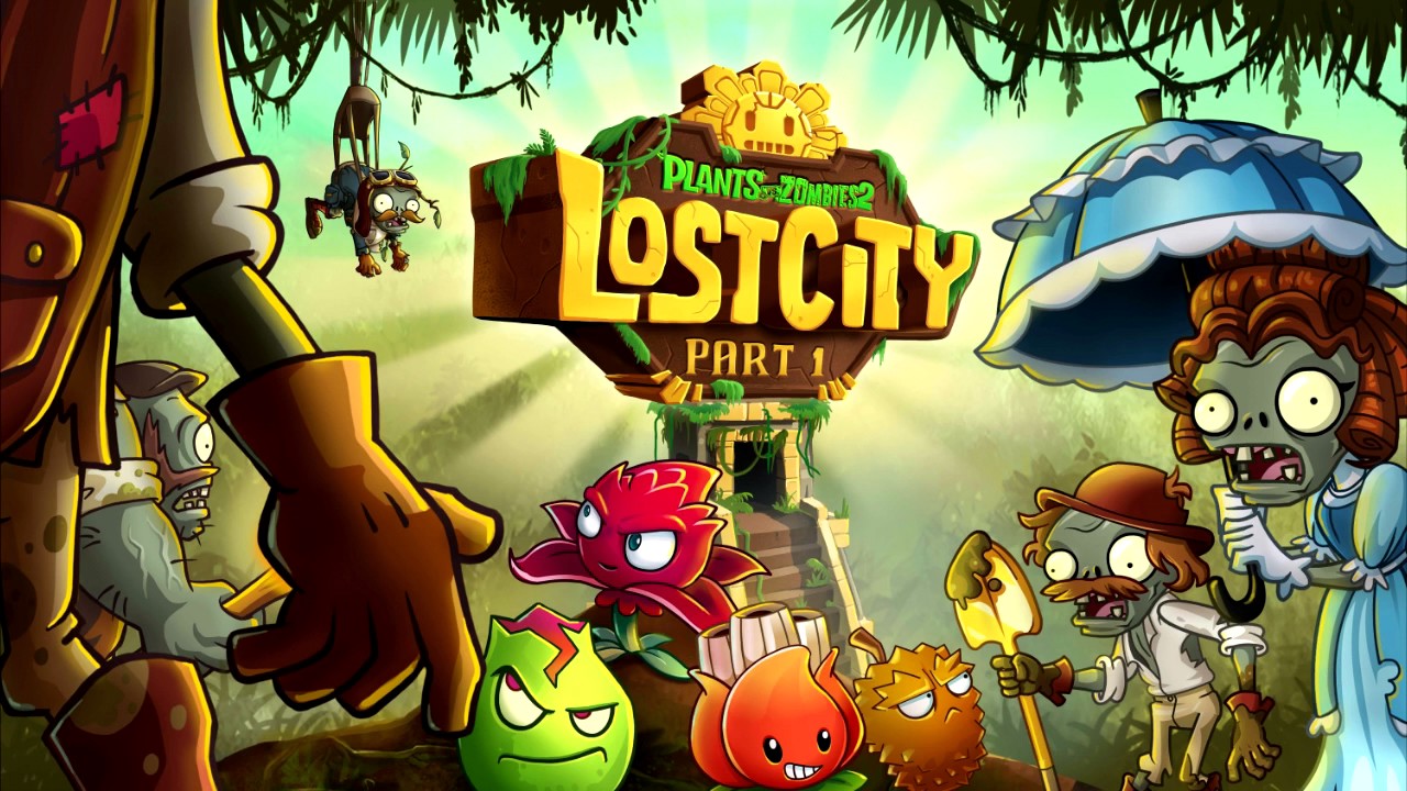 Plants vs Zombies 2- Lost City: Mid Wave A Extended