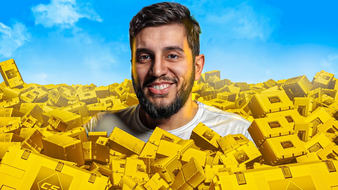 Eu Abri 200 Caixas da Galeria do CS2!