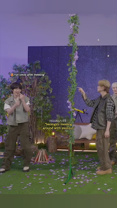 beomgyu messing with yeonjun