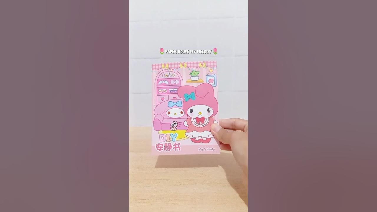 🌷paper house my melody🌷#shorts 🌷paper house my melody🌷#shorts