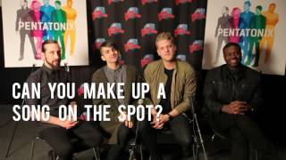 Pentatonix interview: Can you make up a song on the spot?