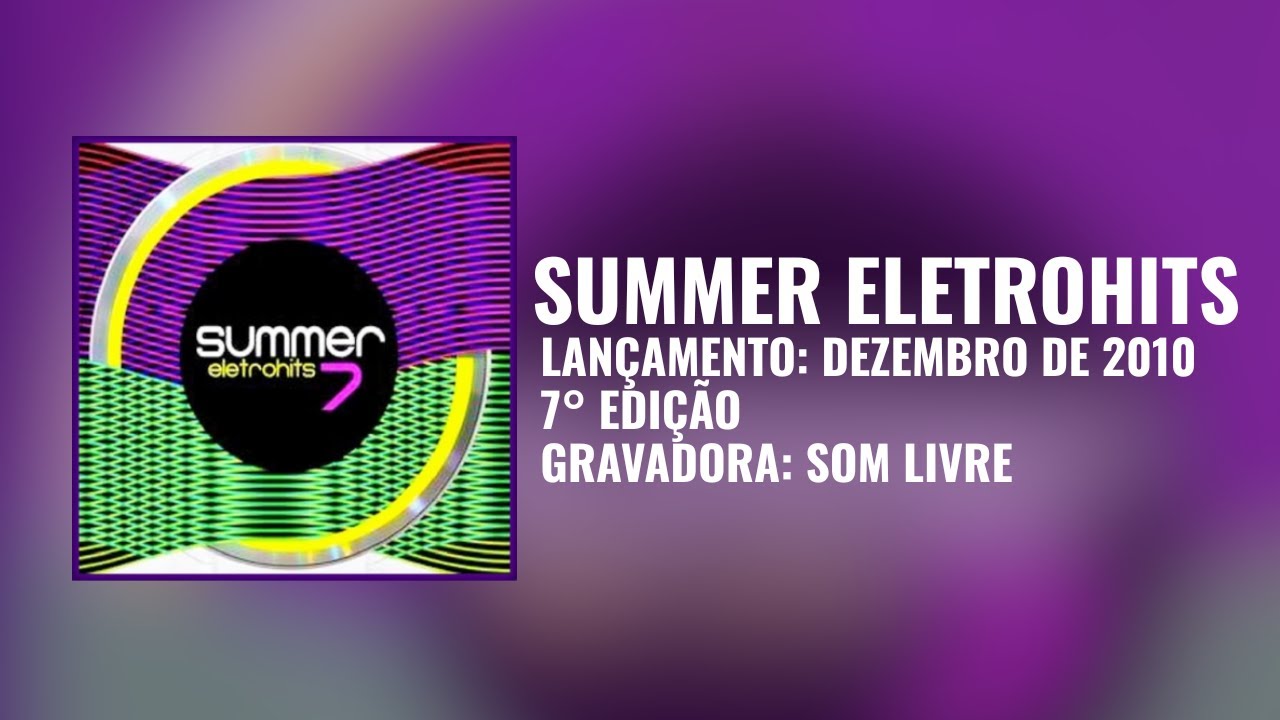 [レコード] Leddy Wessel Quartet Summertime 7 SUMMER ELETROHITS 7 (2010) CD COMPLETO - YouTube