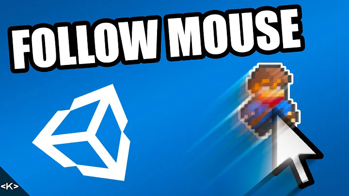 Player FOLLOWING THE MOUSE in Unity