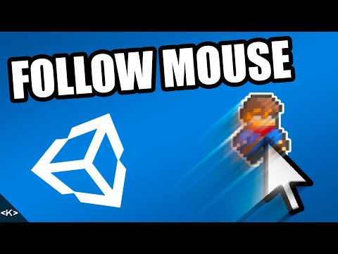 Player FOLLOWING THE MOUSE in Unity