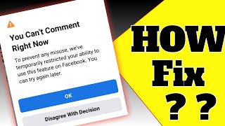 you can't comment Right now | facebook comments problem