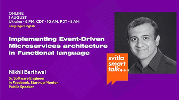 Svitla Smart Talk: Implementing Event-Driven Microservices Architecture in Functional Language