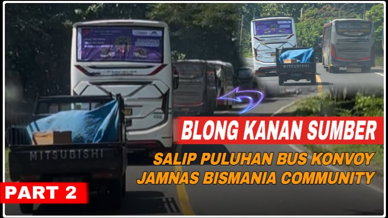Sugeng Rayahu Ikut Konvoy BMC! Auto Blong Kanan