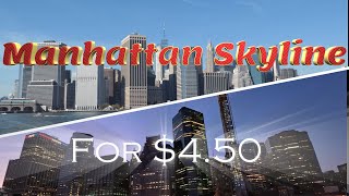 Manhattan Skyline for $4 50
