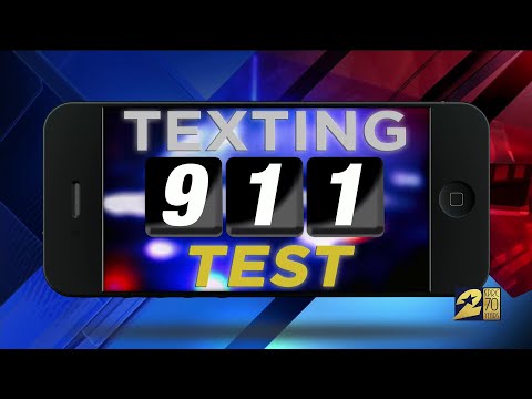 Testing text to 911