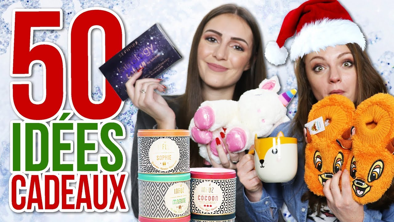 CADEAUX DE NOËL : 50 IDÉES POUR TOUS LES BUDGETS ! - YouTube
