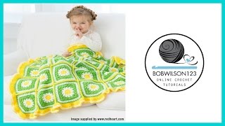 Crochet Daisy Blanket Tutorial Crochet Daisy Blanket Tutorial
