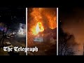 Massive explosion blows up house in Arlington, Virginia