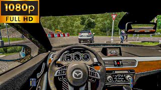 City Car Driving - Mazda 6 Gy 2015 2.5 - Normal Driving Steering Wheel