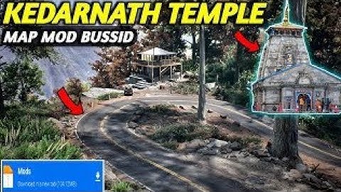 Bussid 4.3 - New KEDARNATH TEMPLE Road Map Mod For Bus Simulator Indonesia।Bussid Mod Map (part 1)