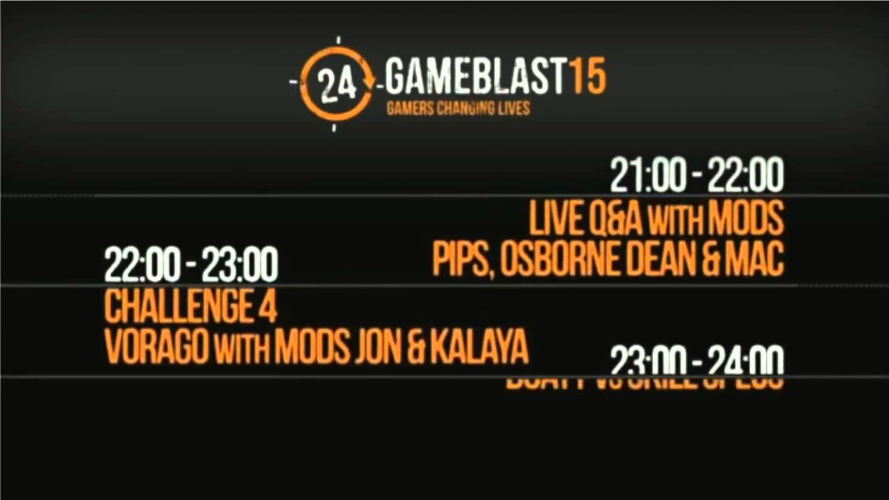 GameBlast 2015 Jagex Schedule