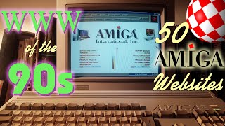 Let's surf the Web of the 90s with an Amiga! Using Mosaic, Voyager, iBrowse and AWeb screenshot 5