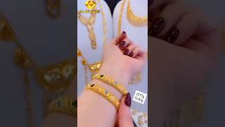 Latest 15.00g Stone Bangles 2026 🔥 | Light Weight Gold Kada With Color Stones |A1 Jewelry Design