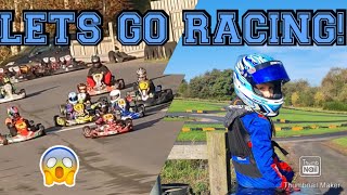 Racing At Lockwell Hill Karting | Cadet Honda GX160 Project One