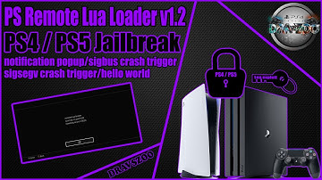 PS Remote LUA Loader v1.2 released by Master for PS4 / PS5 Testing | Hello world