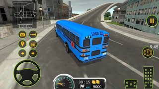 SCHOOL BUS DRIVING 2017- Lái xe buýt trường học - Android game play screenshot 1