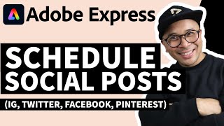 Adobe Express Content Scheduler: Automatically Post And Schedule Your Content To Social in Minutes