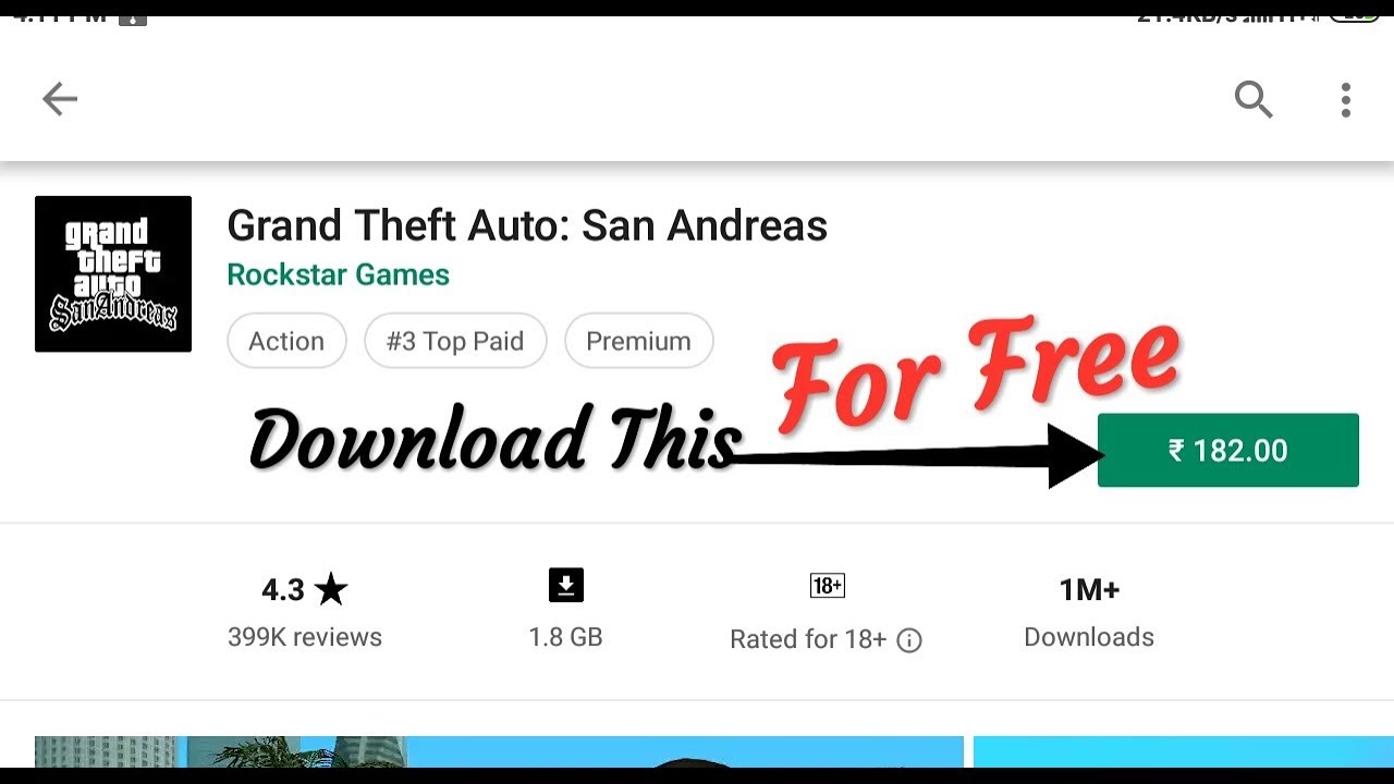 How to download Paid Games on android for Free - YouTube