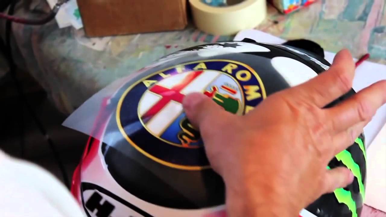 The Legendary 'Quadrifoglio Verde' on Jorge Lorenzo's Helmet | Starline Designers