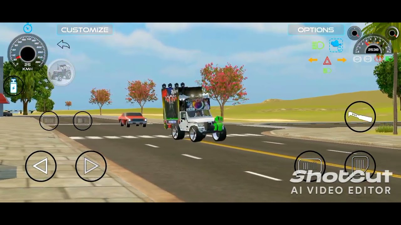 Modified Mahindra Bolero DJ pickup 😈Games:Indian DJ pickup (Gadi Wala Games) Car Game Android Game 