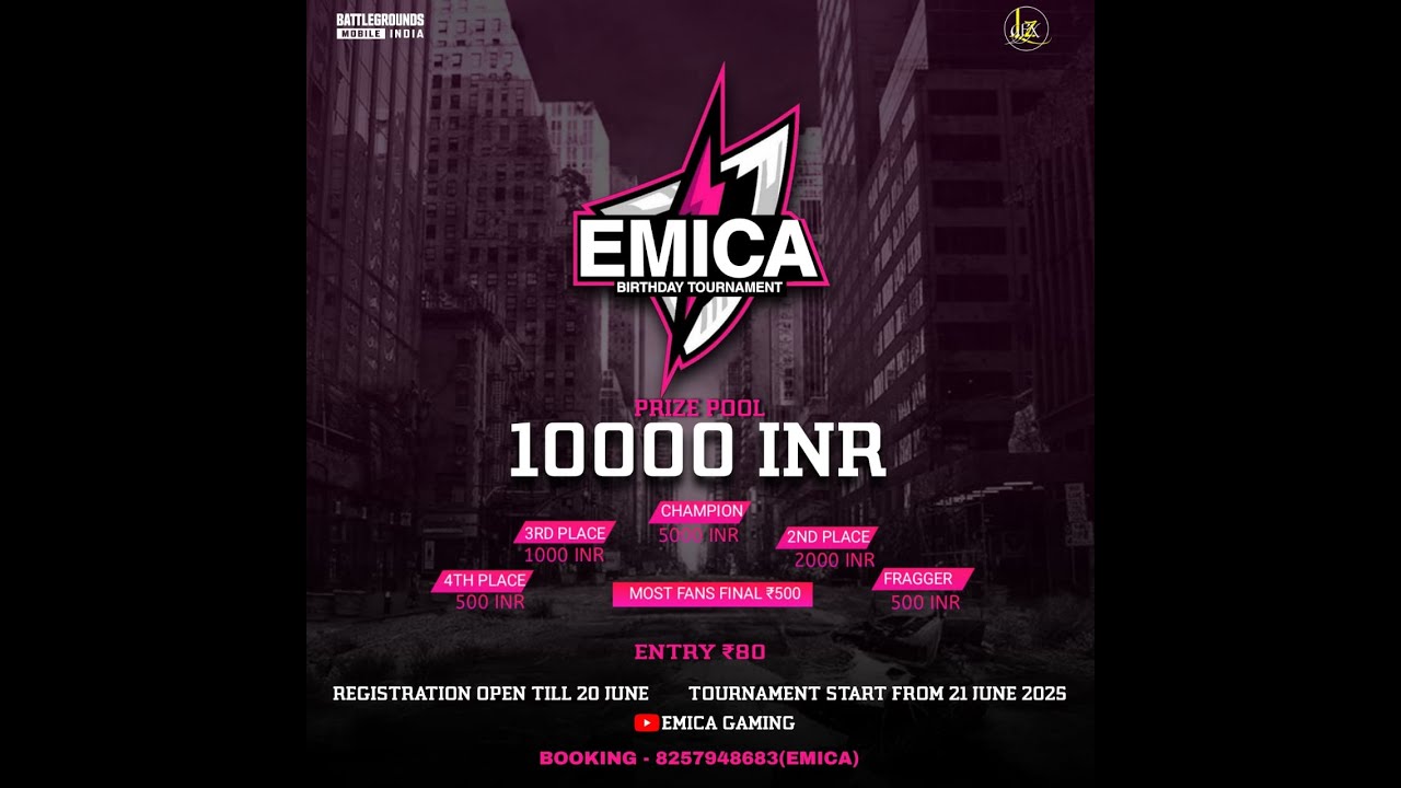 Emica Emica paid scrims #bgmi - YouTube