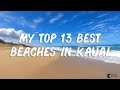 My top 13 best beaches in kauai hawaii