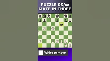 White to move, Puzzle of the day ,Puzzle-03- Chess.com #chess #fun #playchess #solve  #puzzle