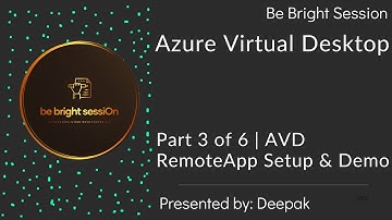 AVD Remote App Setup and Demo | Part 3