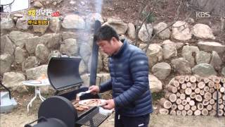 [HIT] 생생정보통 플러스-벽난로의 장점! 숯 이용한 맛있는 바비큐.20141201