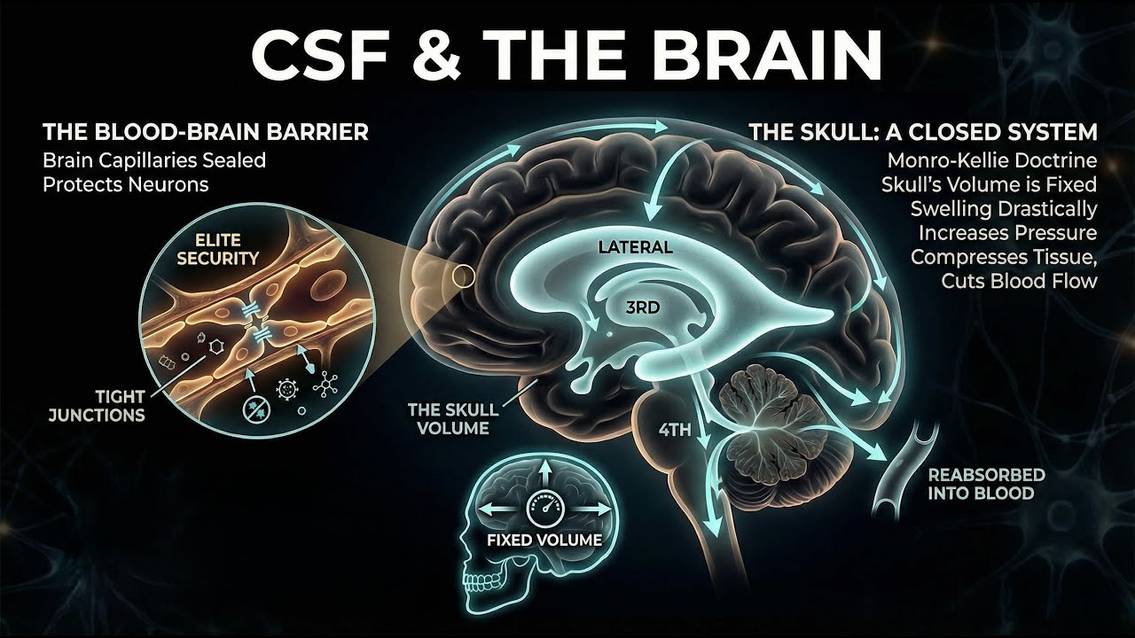 Желудочки головного мозга, спинномозговая жидкость и гематоэнцефалический барьер | Нейробиология,...