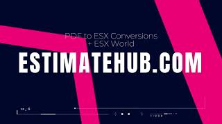Xactimate PDF to ESX Conversion Tutorial | EstimateHub.com