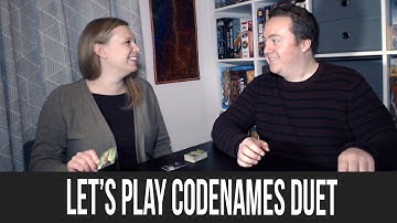 Lets Play: Codenames Duet - Behind the Box
