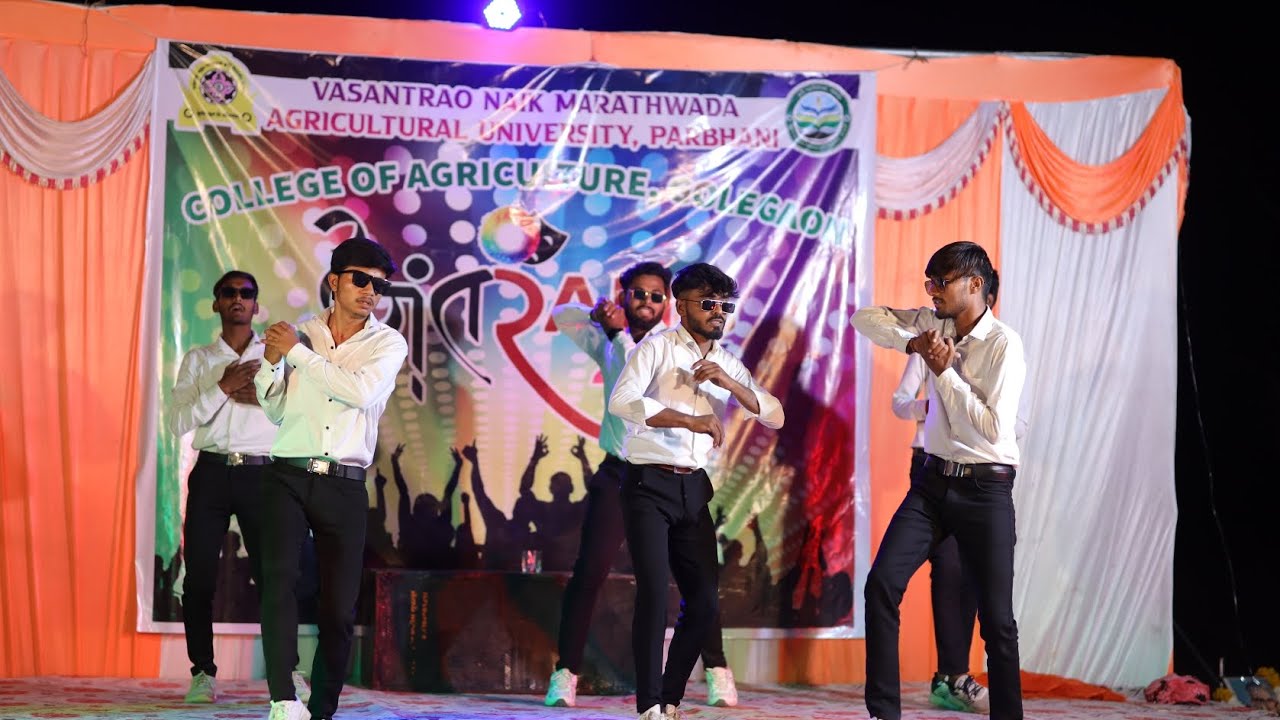 3rd year boys dance performance Antrang cultural programme - YouTube