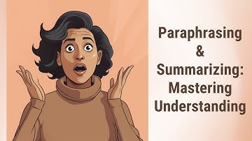 Paraphrase and Summarize: Keys to Confirm Understanding