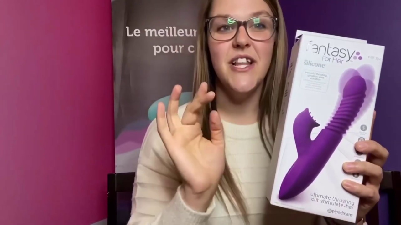 On vous parle du vibrateur de Fantasy for her - Ultimate thrusting clit stimulate her!