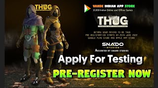 Thug Game Testing Version and Pre Registration is here | Made In India | Vande India Official screenshot 5
