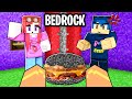 REGALO IL PANINO di BEDROCK A STEF E PHERE - Vita in Città Minecraft #48