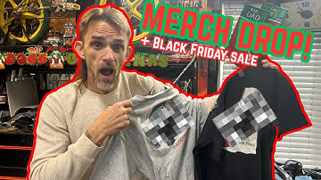 CHRISTMAS MERCH DROP! Happy Black Friday!