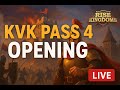 Pass 4 Opens 2409 kvk- #C12883 #rok #riseofkingdoms #kvk #strategygames #live #livestream