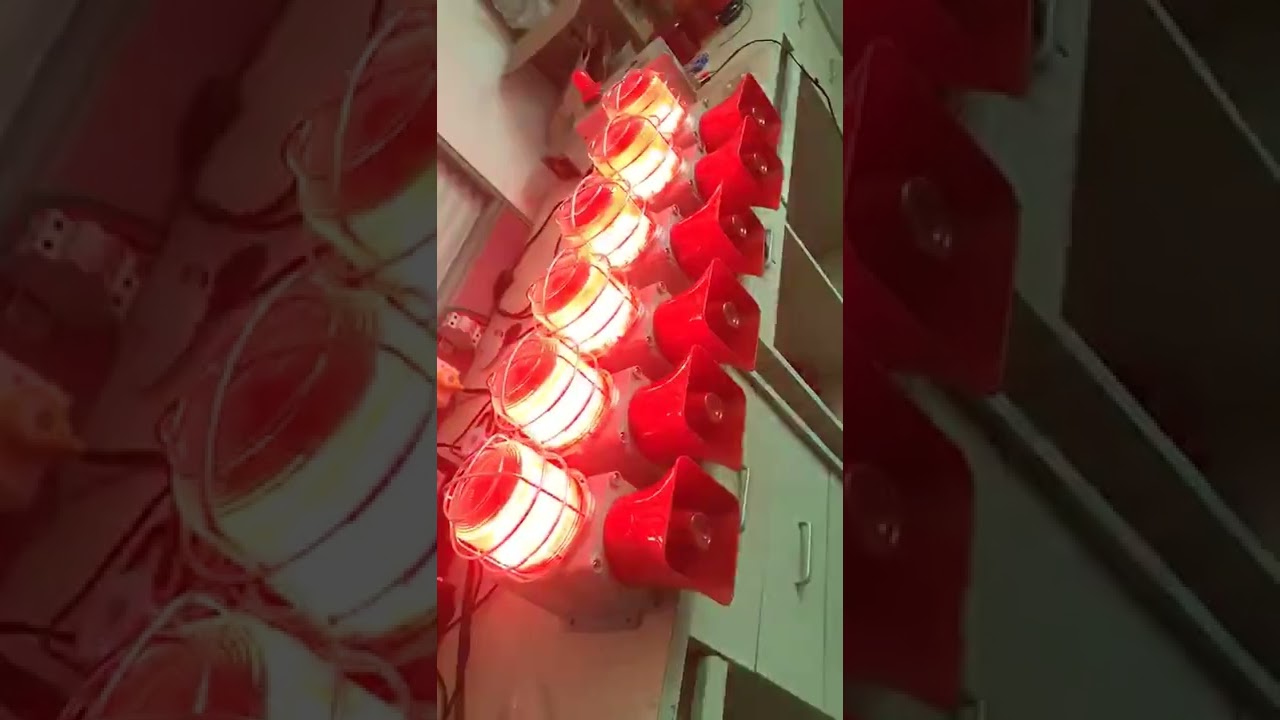 HDSL-135 alarm sounder with beacon