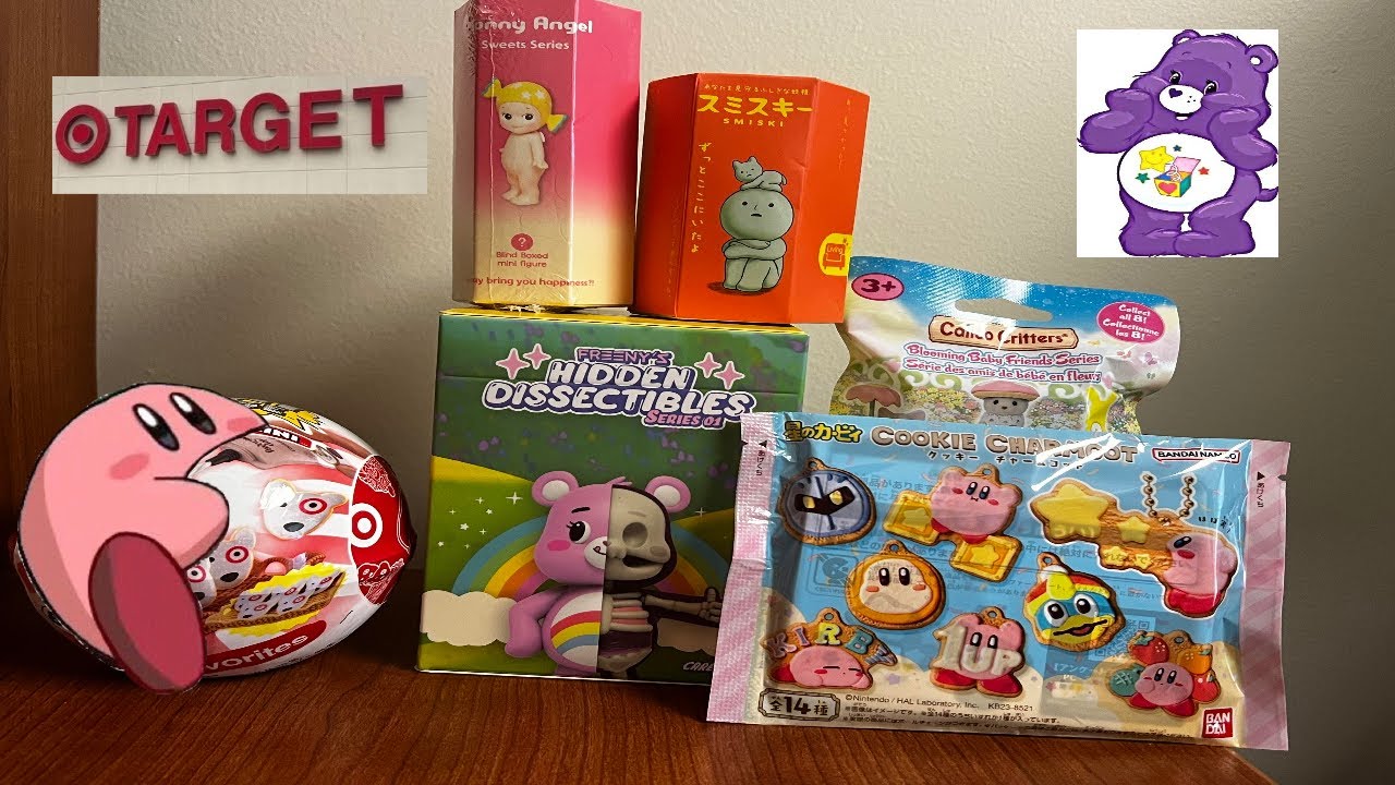 Opening Blind Boxes from ALL My Fave stores! | Smiski, Sonny Angel, Kirby & More