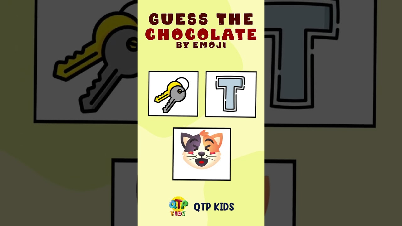 Can you Guess the CHOCOLATE by Emoji ??  