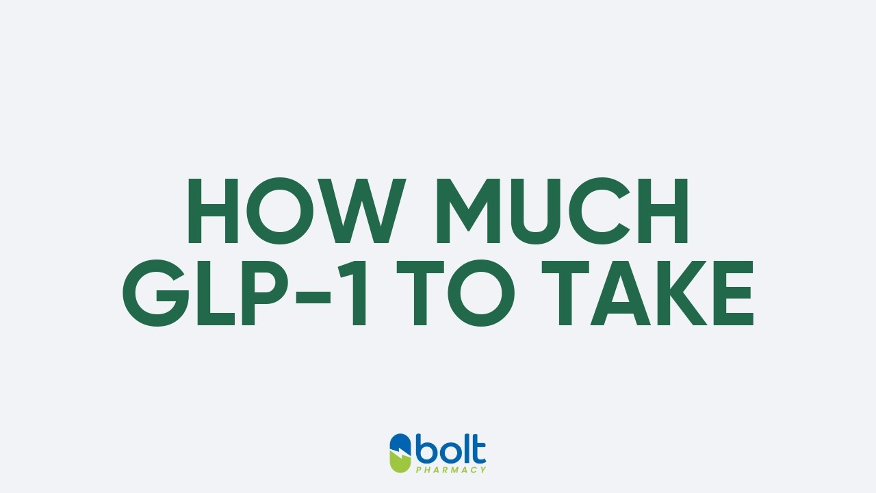 How much GLP-1 to take: dosing guidelines explained