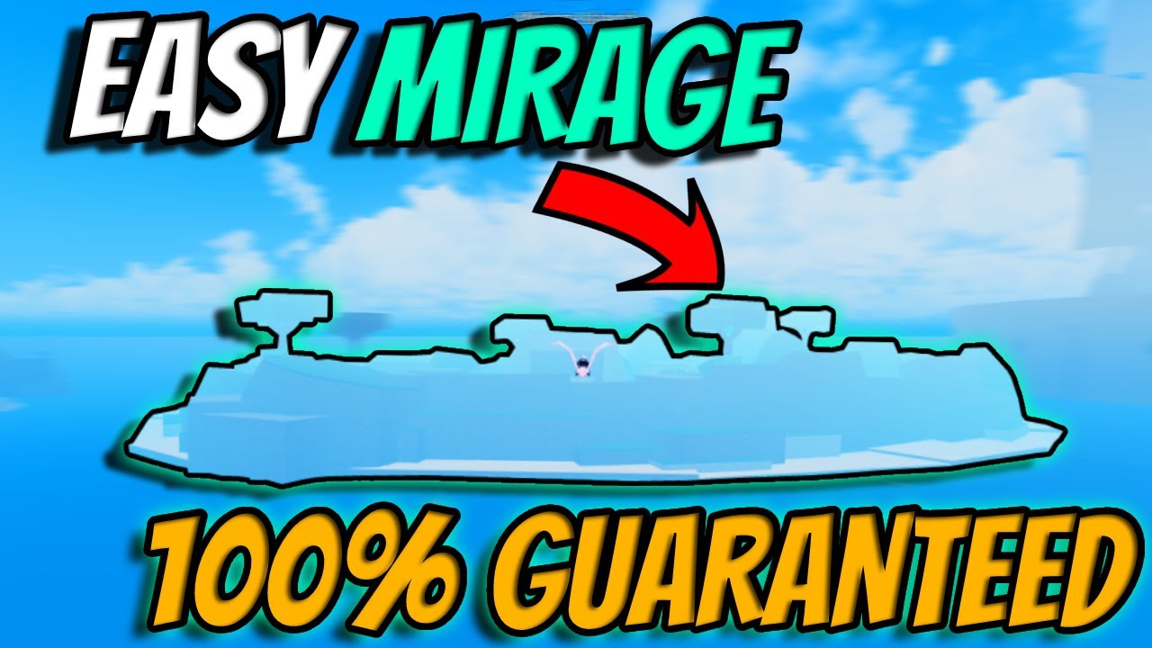 How To Easily Find MIRAGE AND FULLMOON For Race V4 (Blox Fruits) 